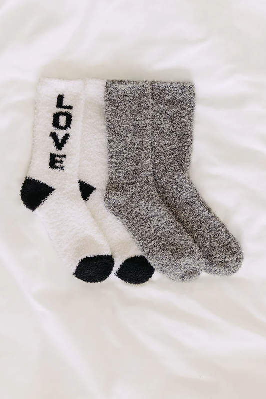 2 Pack Love You Socks